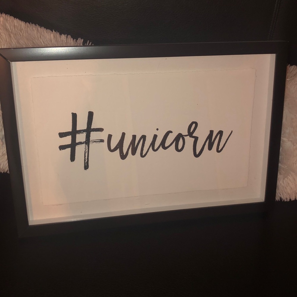 Unicorn wall art #unicorn